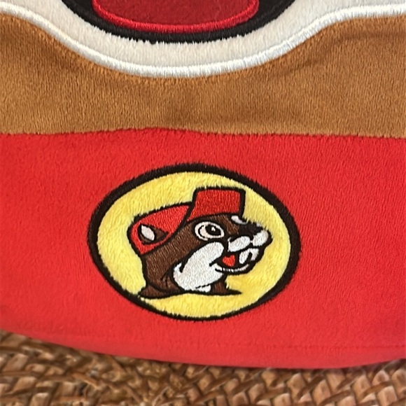 Buc-ee's Authentic Soft & Squishy Beaver Plush Pillow 17” - Picture 3 of 5